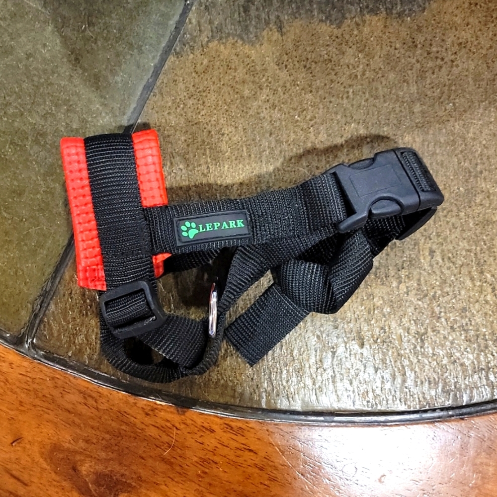 L Lepark Red and Black Muzzle